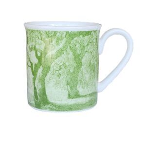 Villeroy & Boch Parkland Toile Green Coffee Mug Cup Country Collection